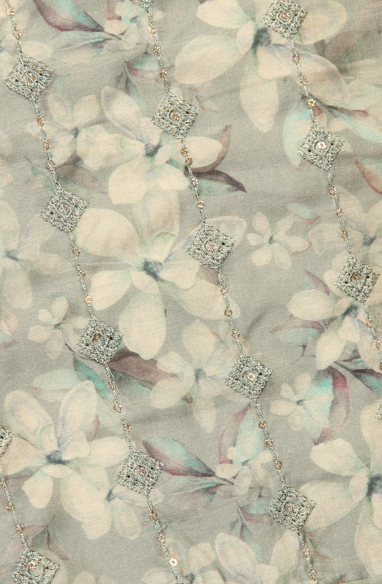 Sea Green Beautiful Modal Suit-set with Chiffon Dupatta - 838-4665A