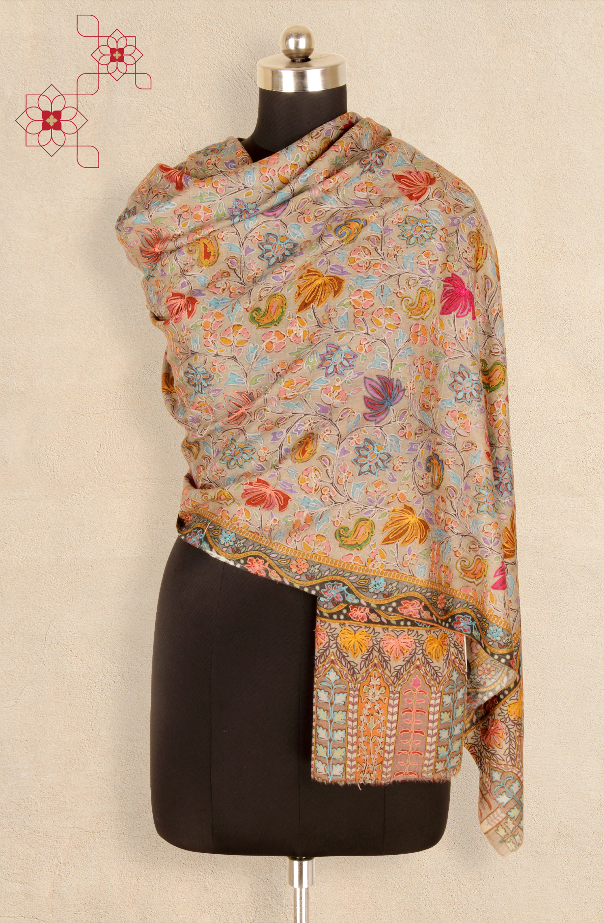 Multi-color Women Pashmina Stole - 91060261