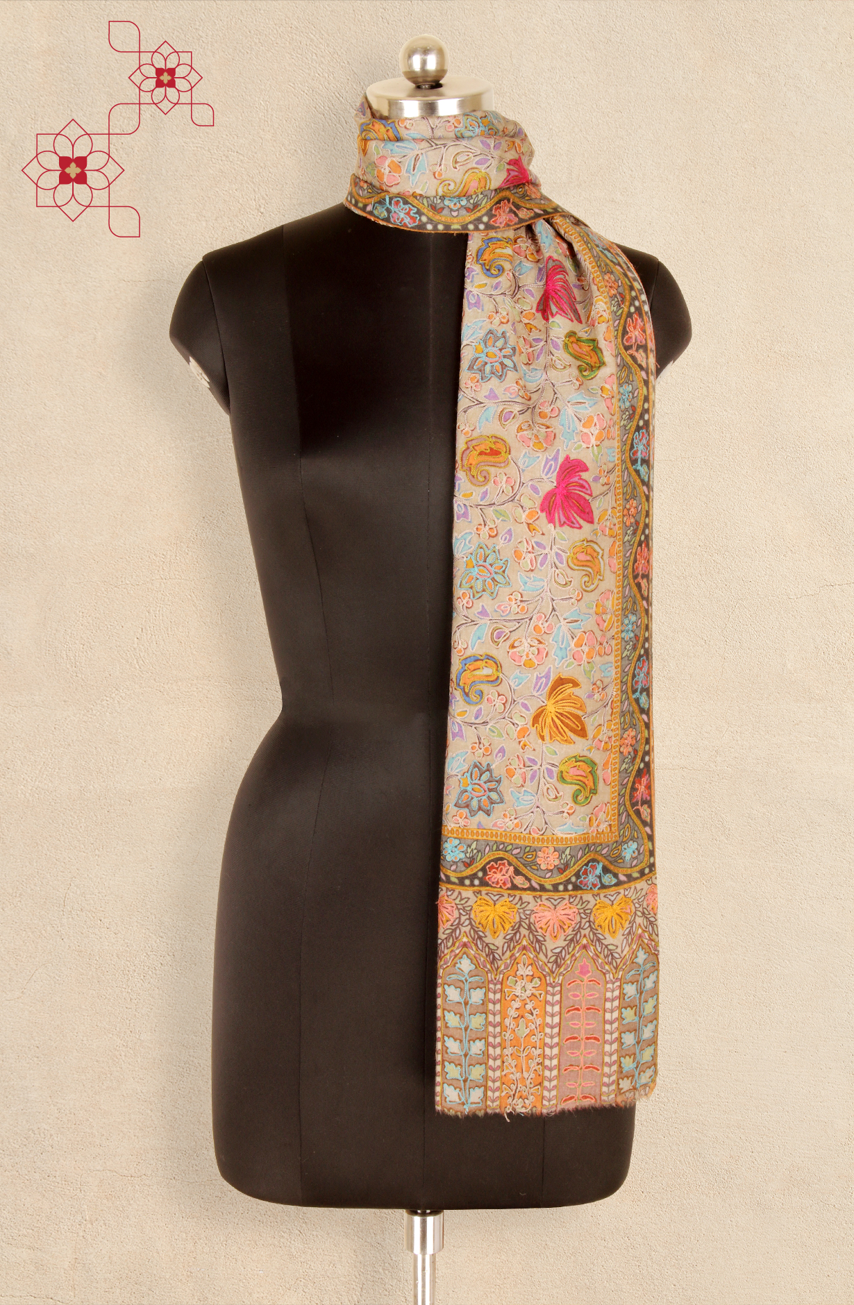 Multi-color Women Pashmina Stole - 91060261