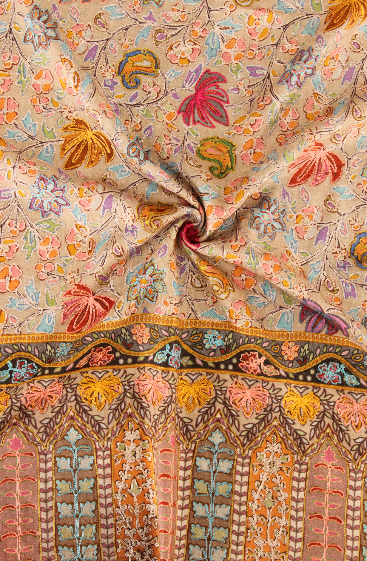 Multi-color Women Pashmina Stole - 91060261