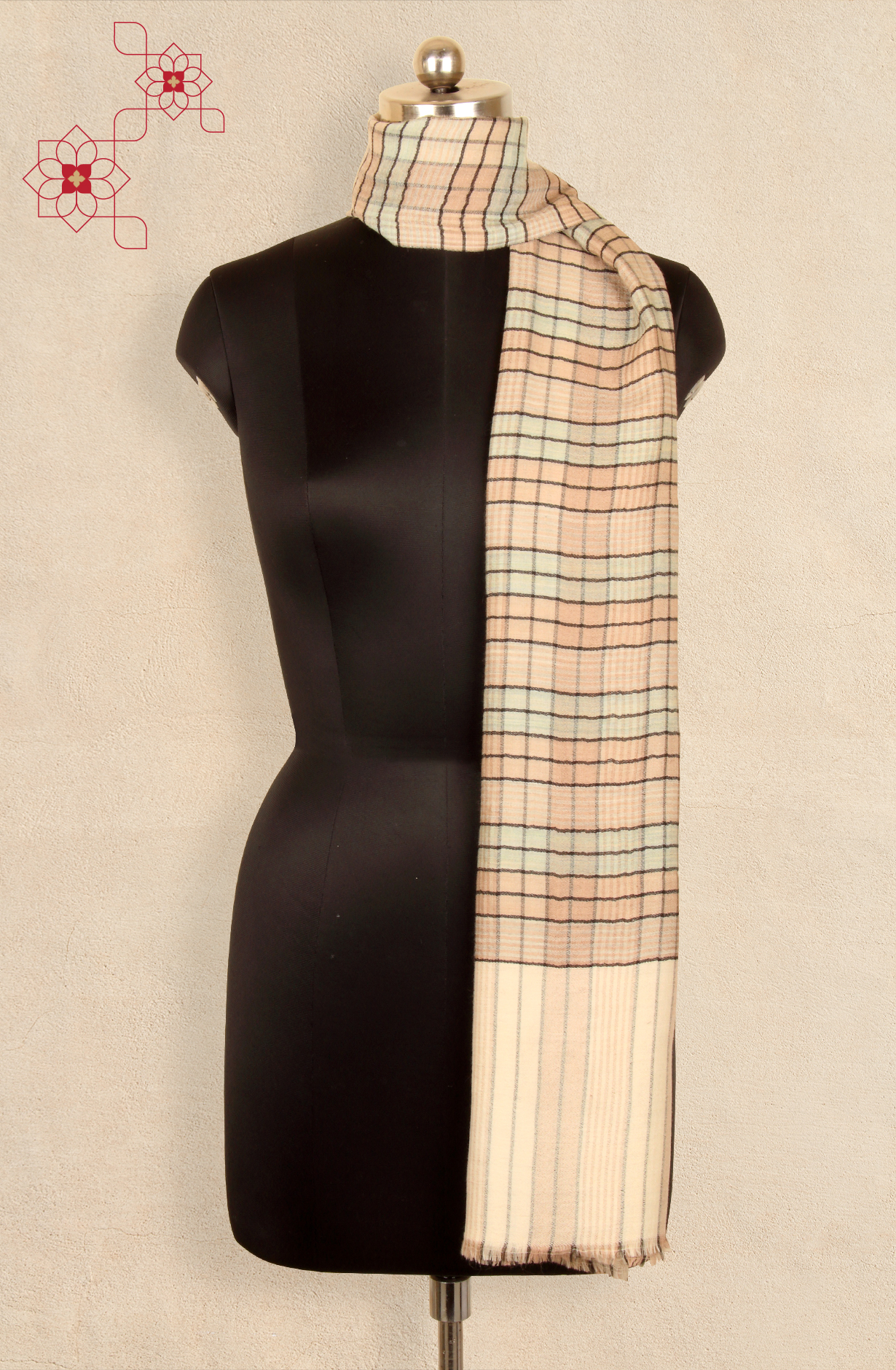 Multi-color Women Pashmina Stole - 91060502
