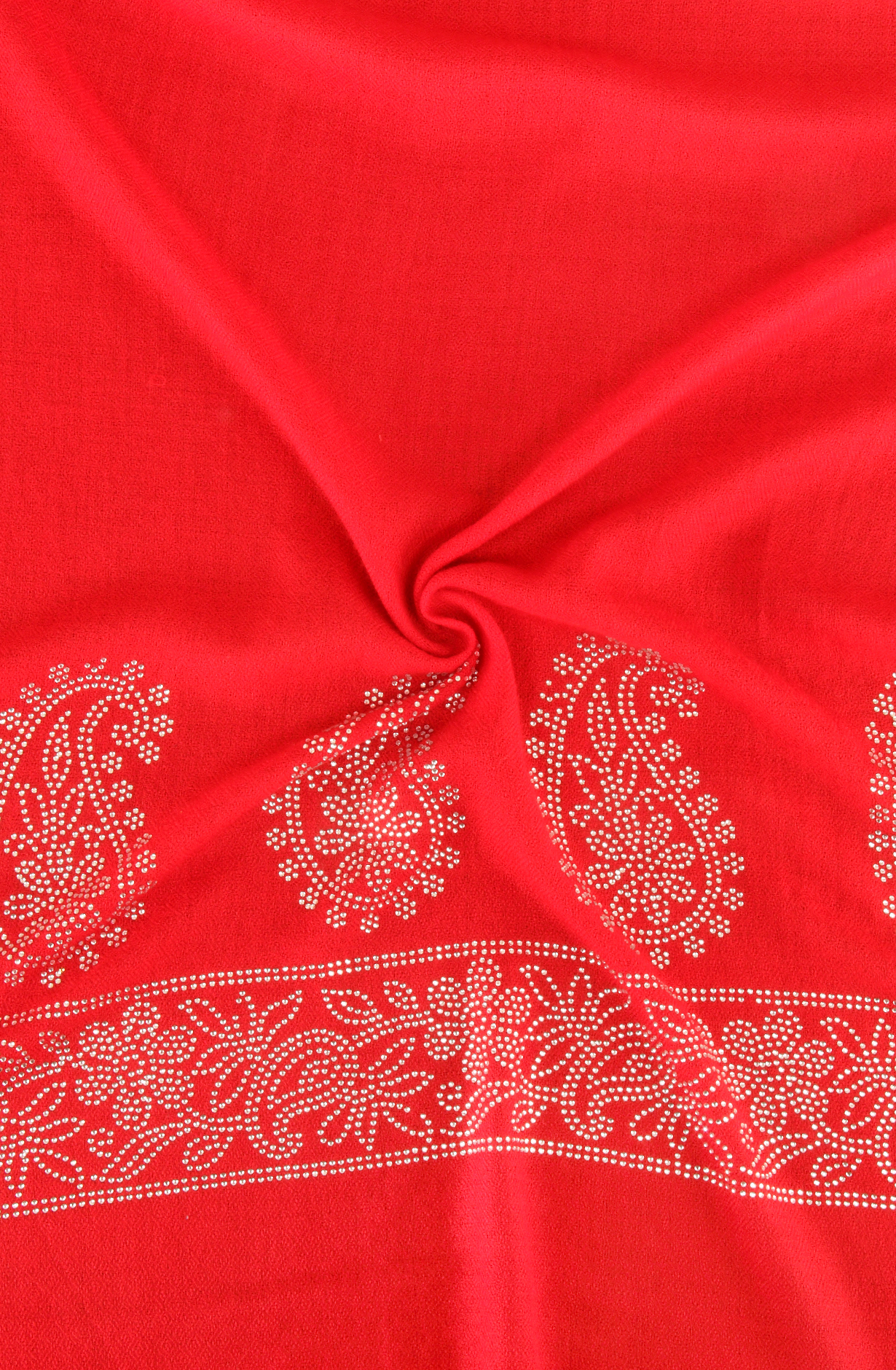 Red Woolen Stole - 91062927