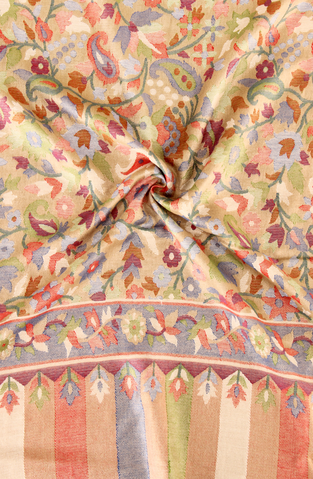 Beige Woolen Stole - 91062991