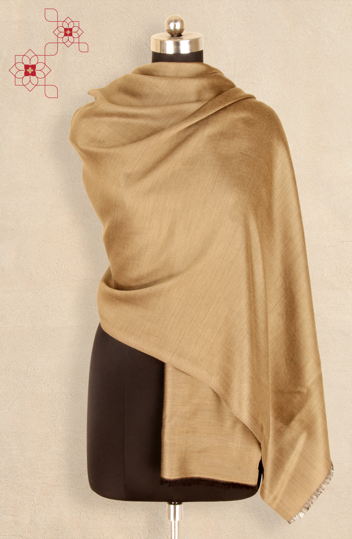 Olive Green Women Woolen Stole - 91063688