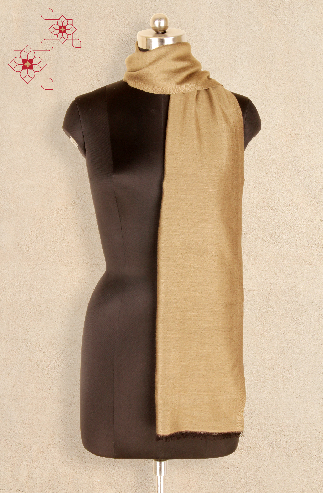 Olive Green Women Woolen Stole - 91063688