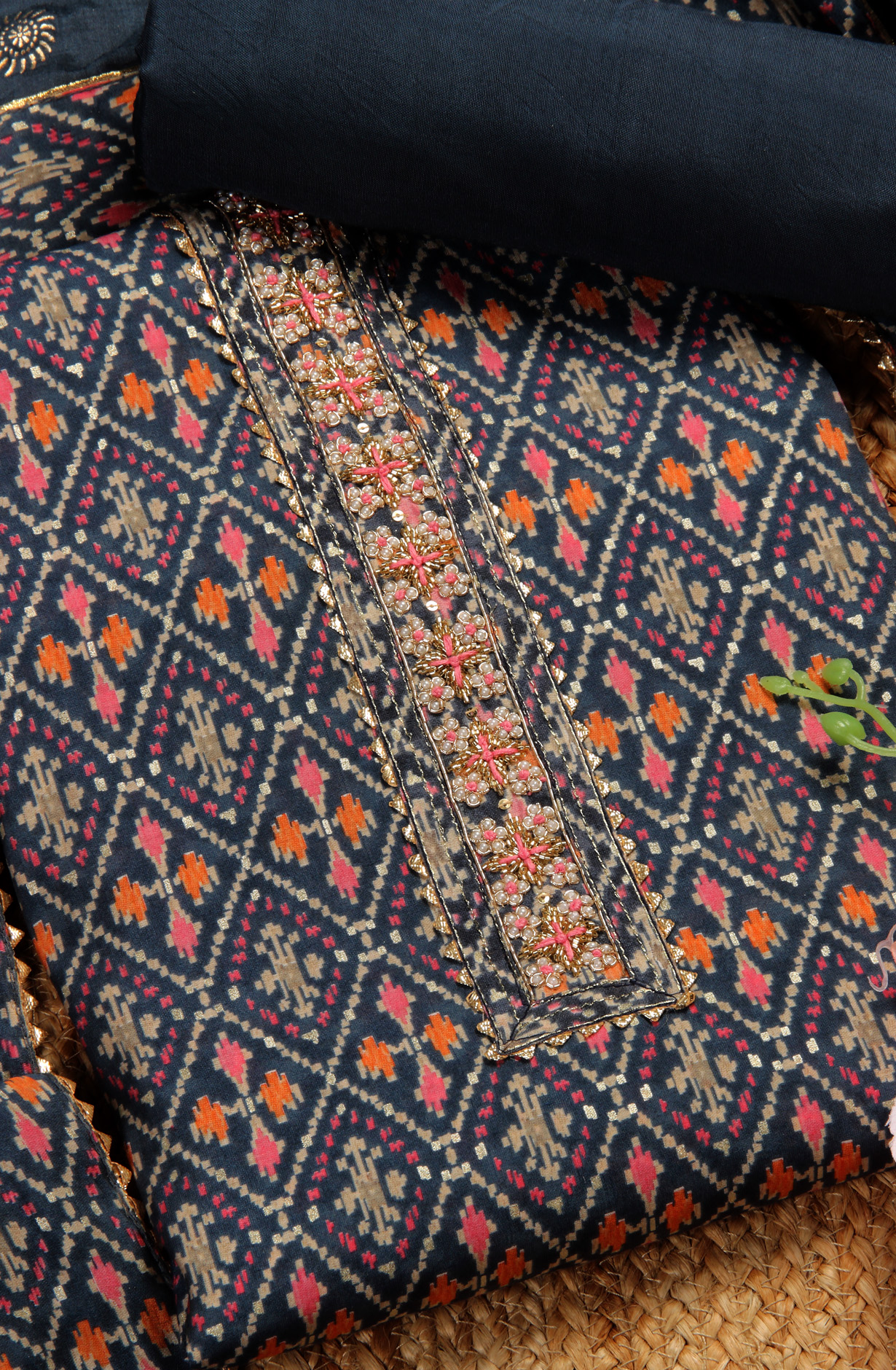 Grey Modal Digital Printed Salwar Suit-sets - 912-RRJ25046A