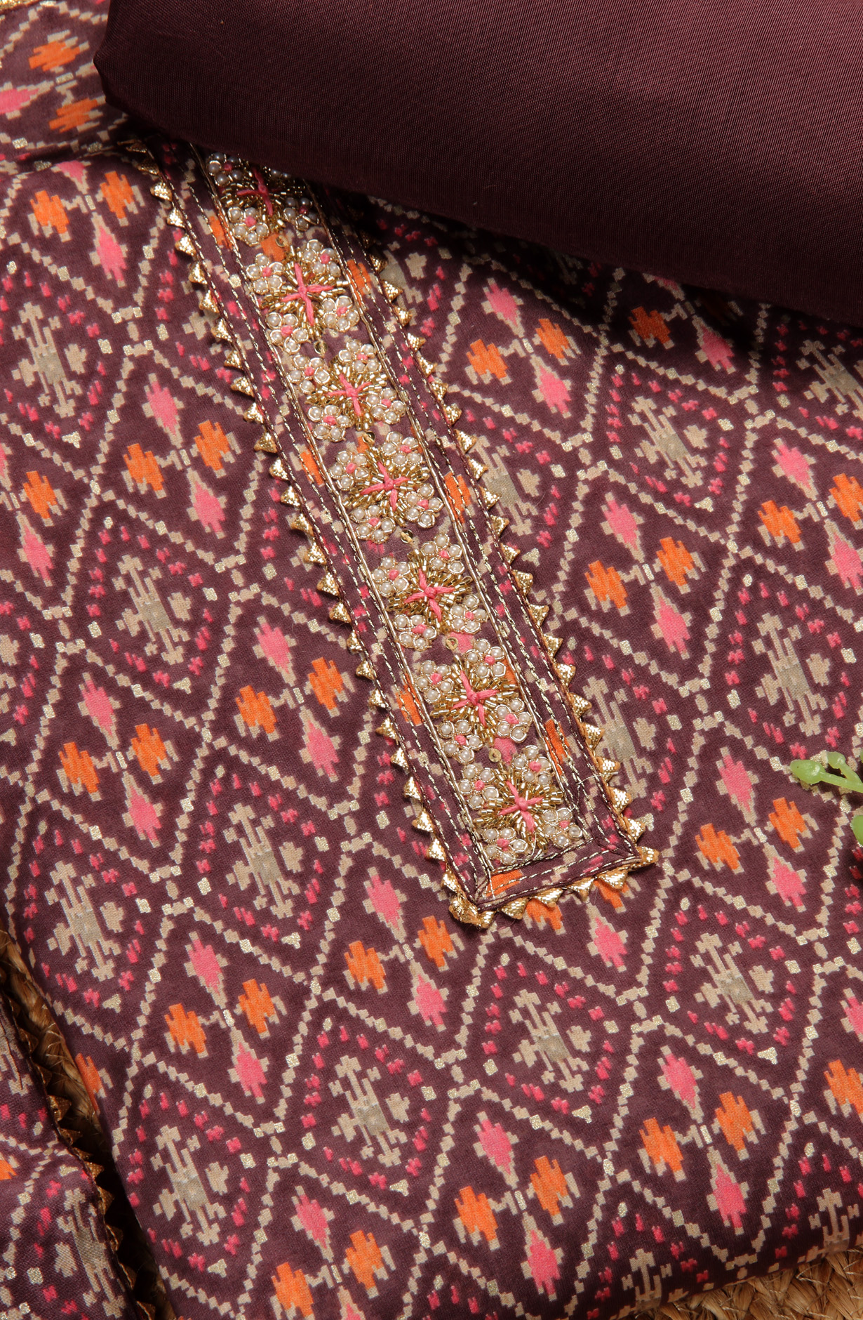 Mauve Modal Digital Printed Salwar Suit-sets - 912-RRJ25046B