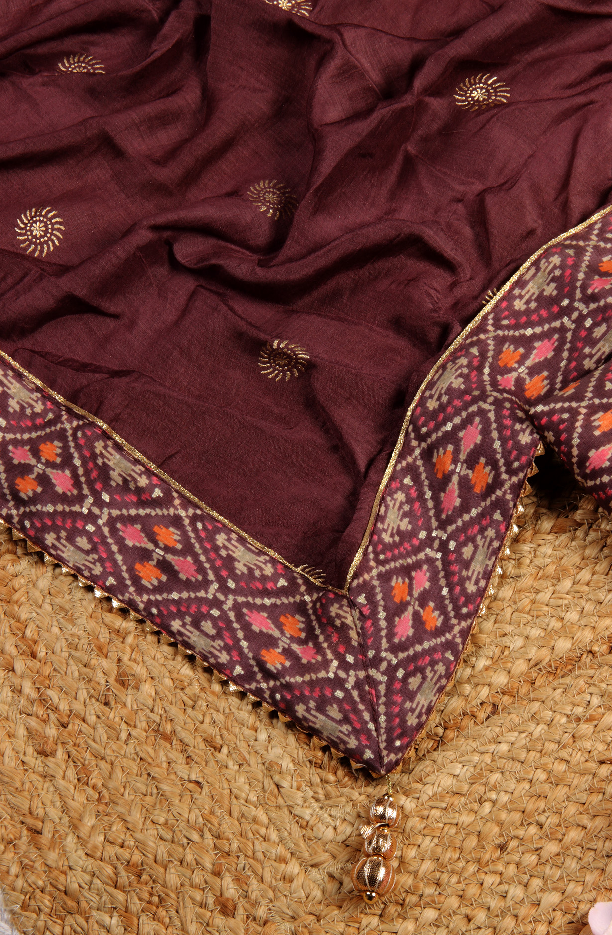 Mauve Modal Digital Printed Salwar Suit-sets - 912-RRJ25046B