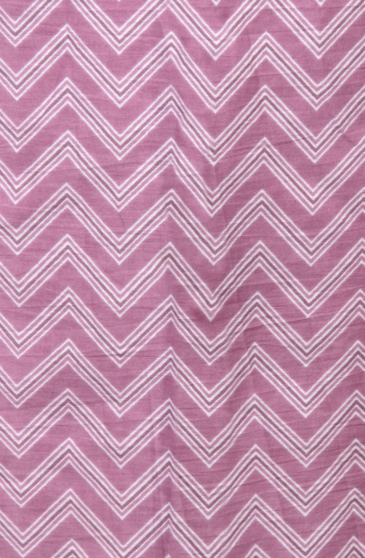 Purple Cotton Printed Lace work Salwar Suit with Dupatta - 912-RT09802