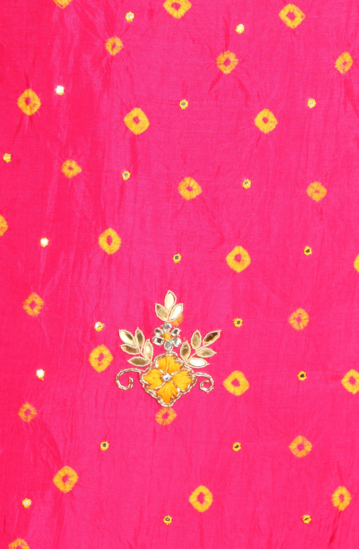 Rani Pink Designer Partywear Silk Salwar Kameez with Chiffon Dupatta - 912-SAMJ09006