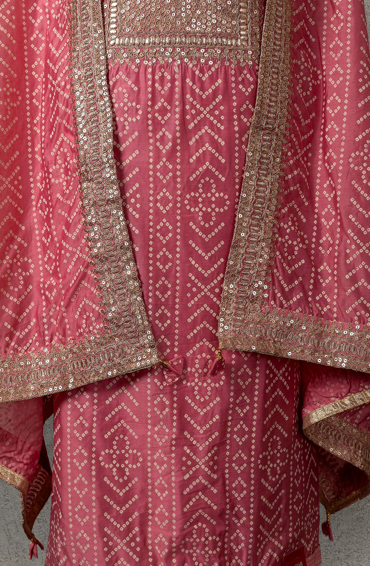 Pink Modal Printed Salwar Suit with Dupatta - 912-TCS34002A