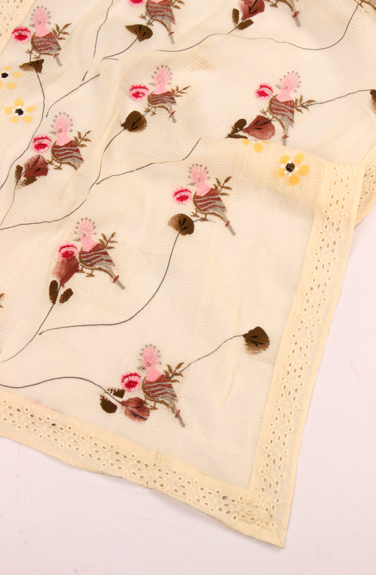 Brown Cotton Salwar Kameez with Beautiful Dupatta - 959-EVA-1A