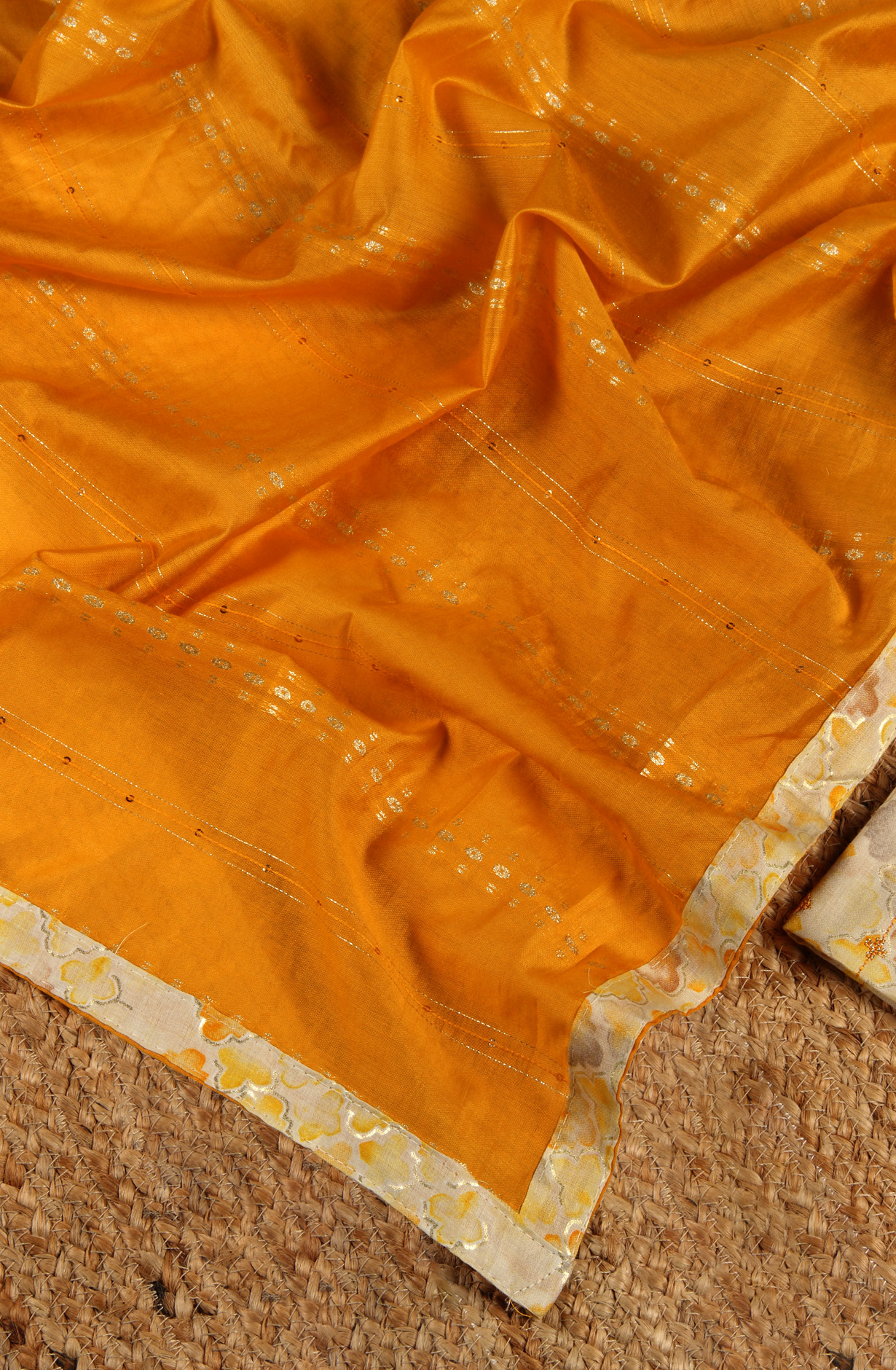 Mustard Cotton Salwar Kameez with Trendy Dupatta - 959-RUTVI-1B