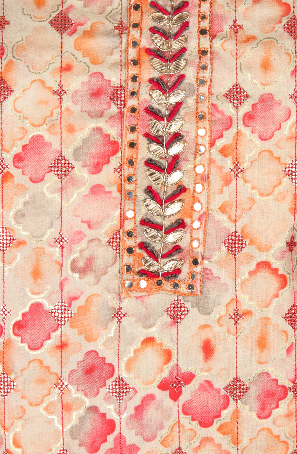 Pink Cotton Salwar Kameez with Trendy Dupatta - 959-RUTVI-1D