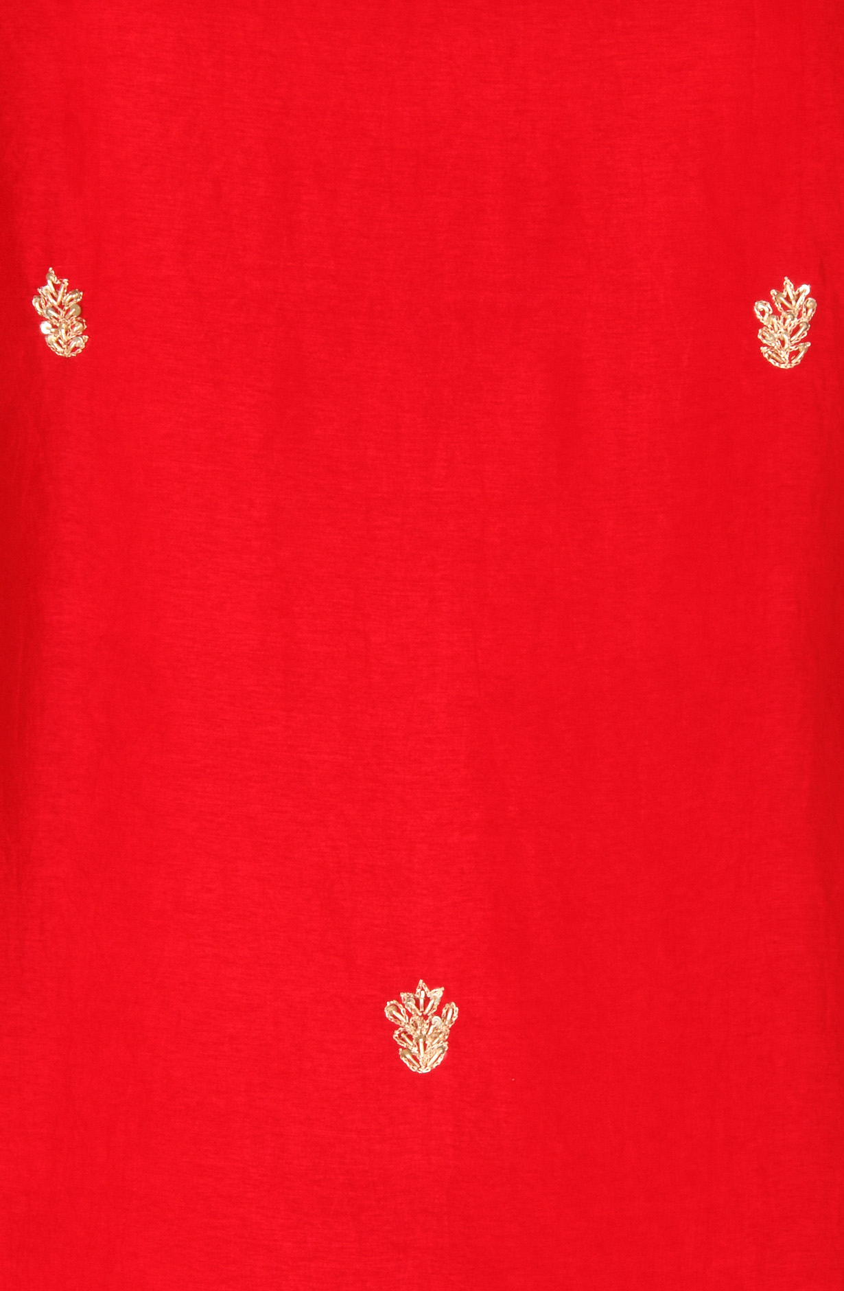 Red Karwa Chauth Special Designer Silk Salwar Kameez with Organza Dupatta - 969-3485C