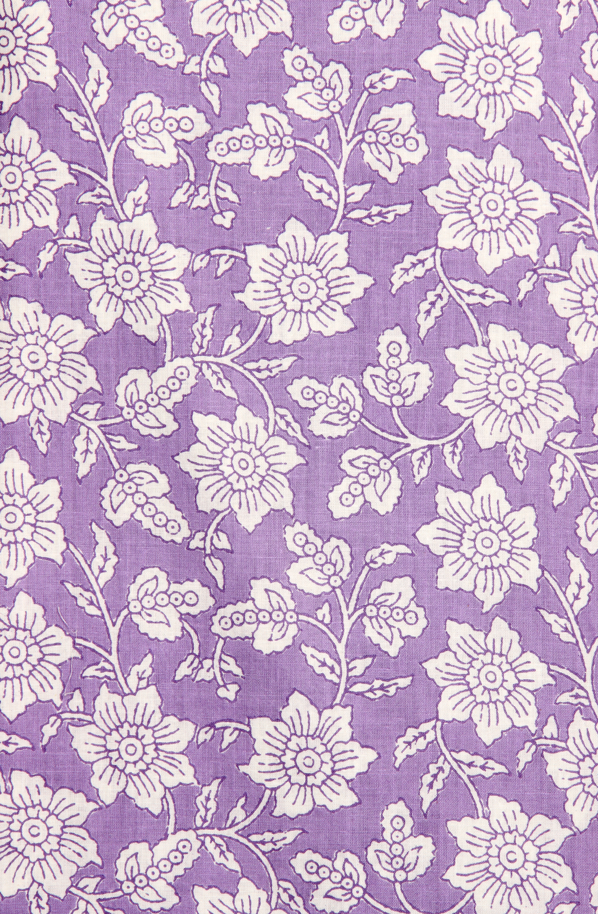 Lilac Cotton Printed Unstitched Salwar Suit - 983-3458-7A