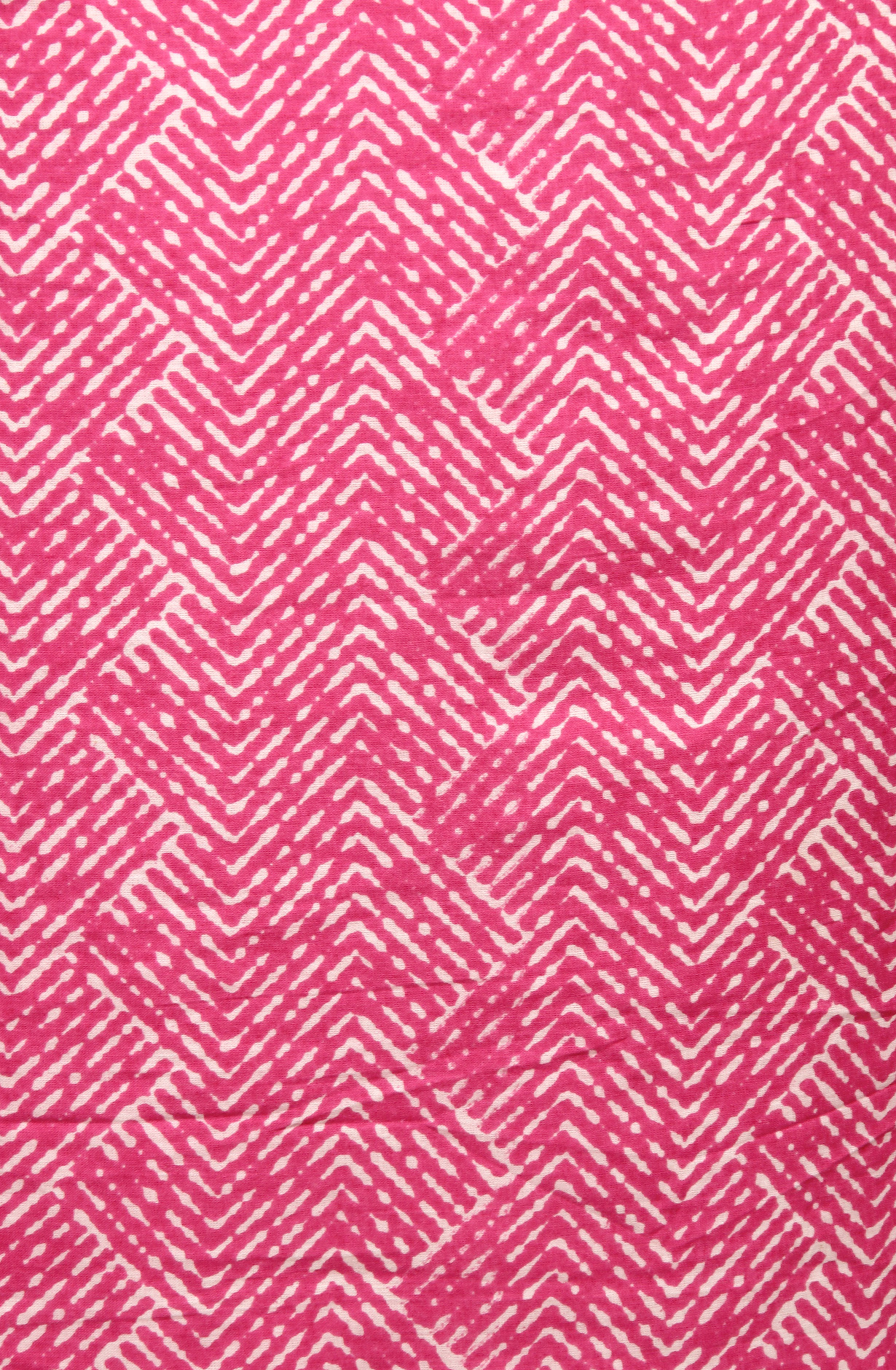 Pink Cotton Bandhej Print Salwar Suit with Dupatta - 983-3599-23B