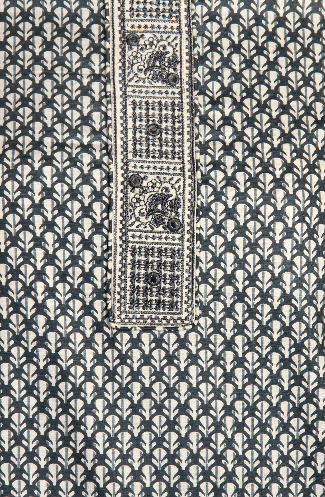 Pastel Green Cotton Printed Unstitched Dress Material - 983-4049D