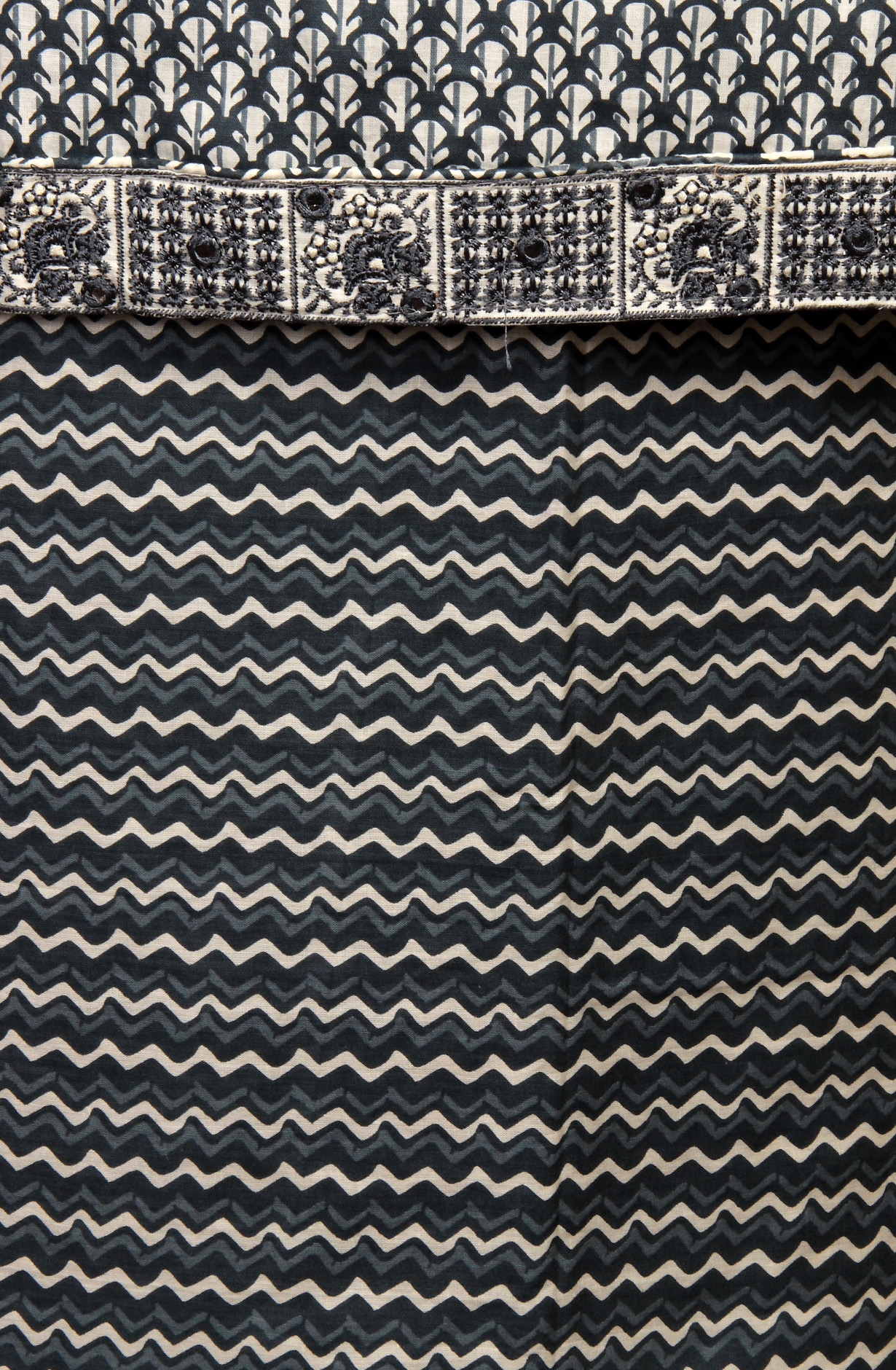 Pastel Green Cotton Printed Unstitched Dress Material - 983-4049D