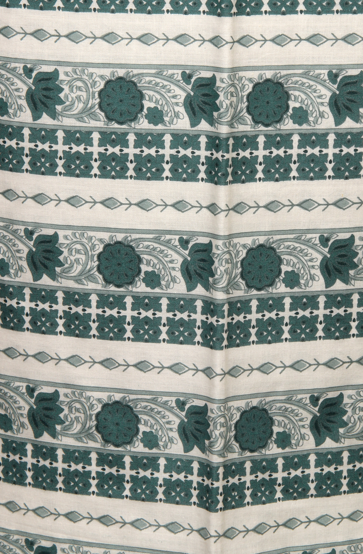 Pastel Green Cotton Printed Unstitched Salwar Suit - 983-4408-1A