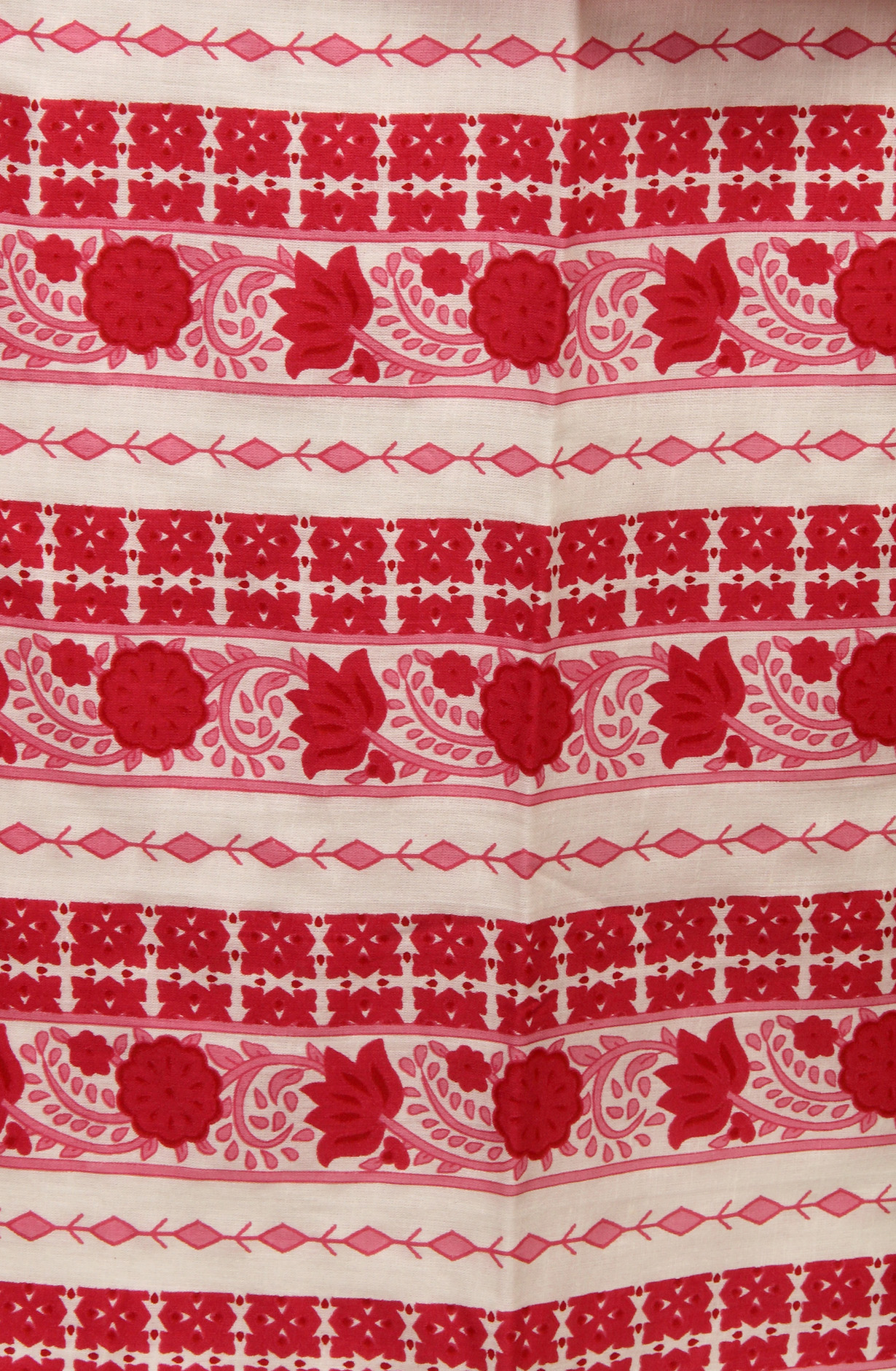 Pink Cotton Printed Unstitched Dress Material - 983-4408-2A