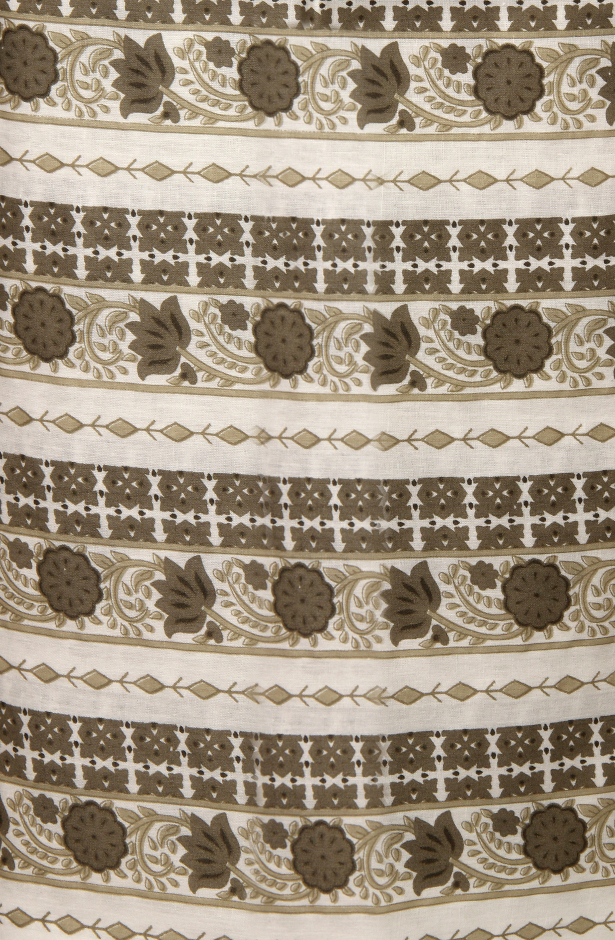 Mehndi Cotton Printed Unstitched Salwar Suit - 983-4408