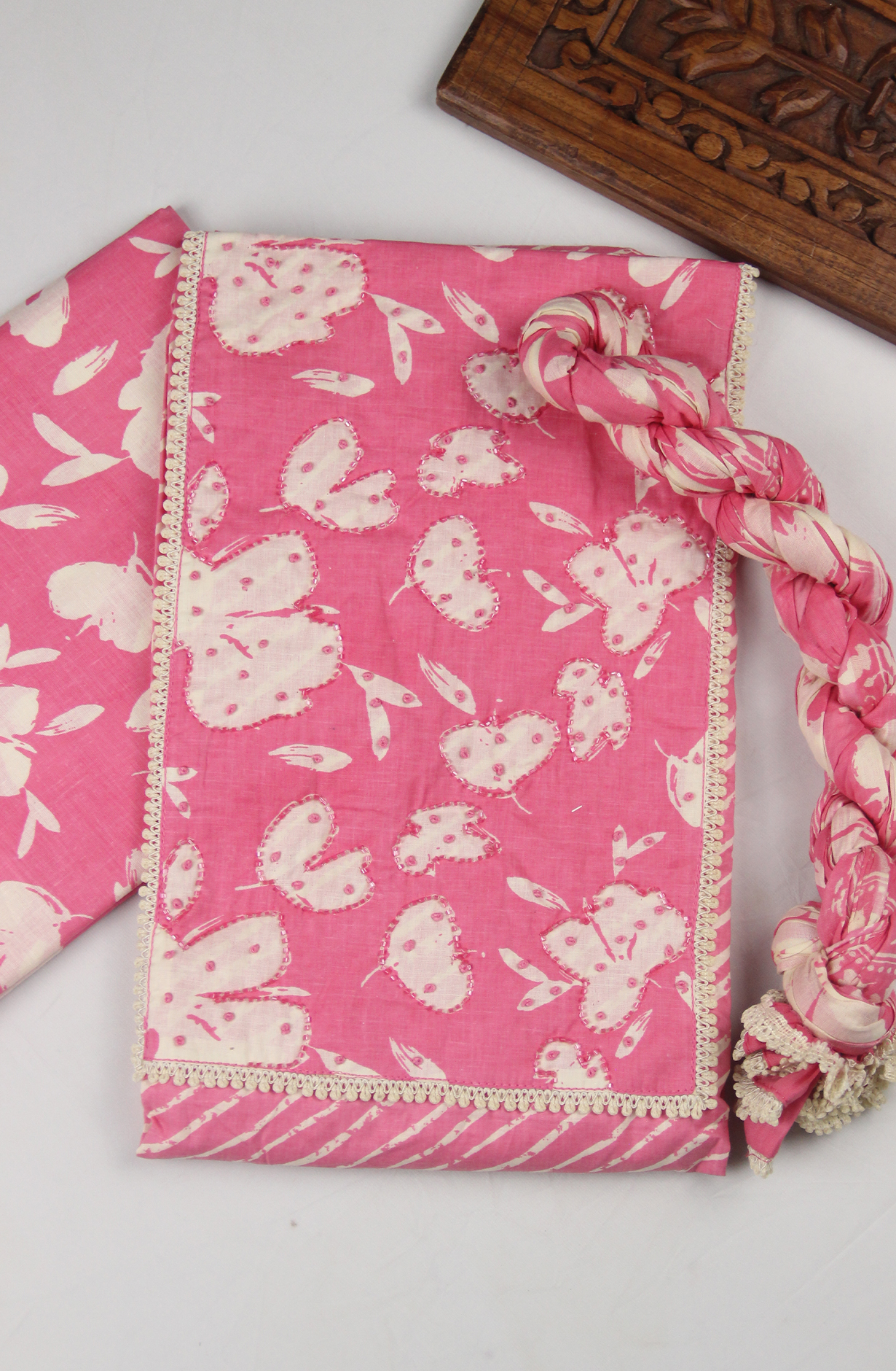 Beautiful Printed Pure Cotton Suit-Set - 983-5486B