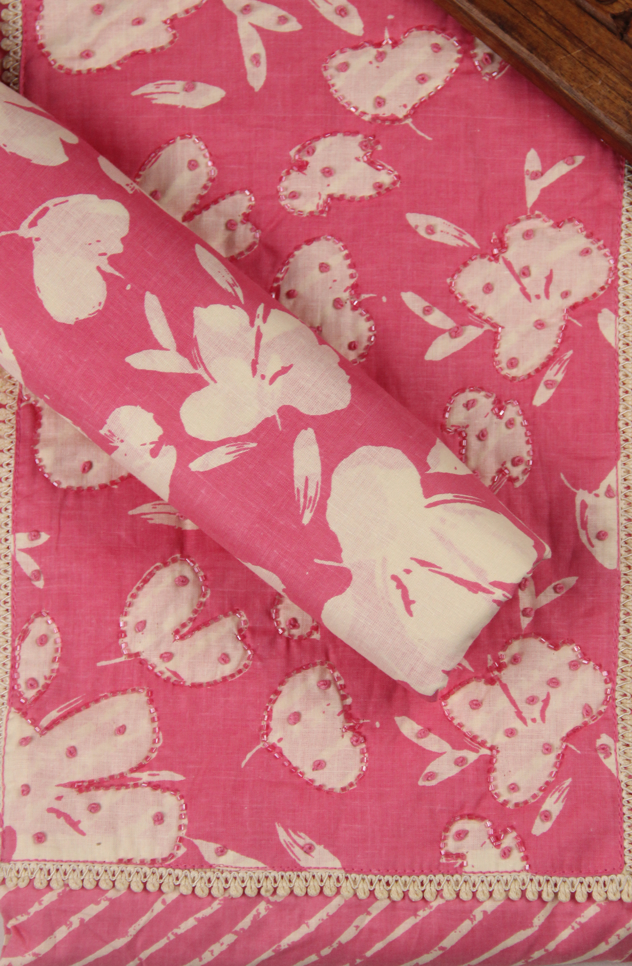 Beautiful Printed Pure Cotton Suit-Set - 983-5486B