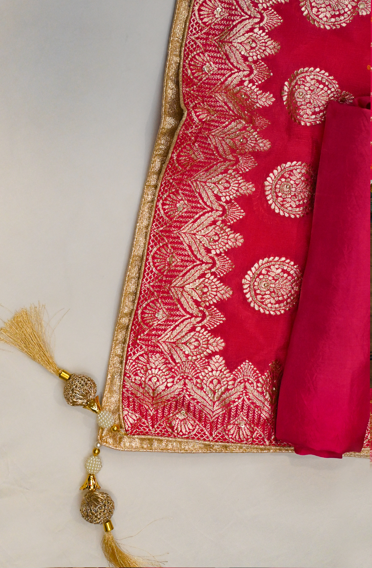 Rani Chiffon Suit Set with Beautiful Dupatta - 984-FMRSG3324B