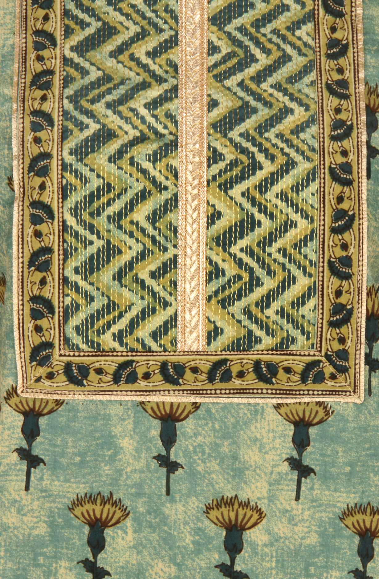 Multi-coloured Cotton Printed Salwar Kameez - 984-FMSP58C