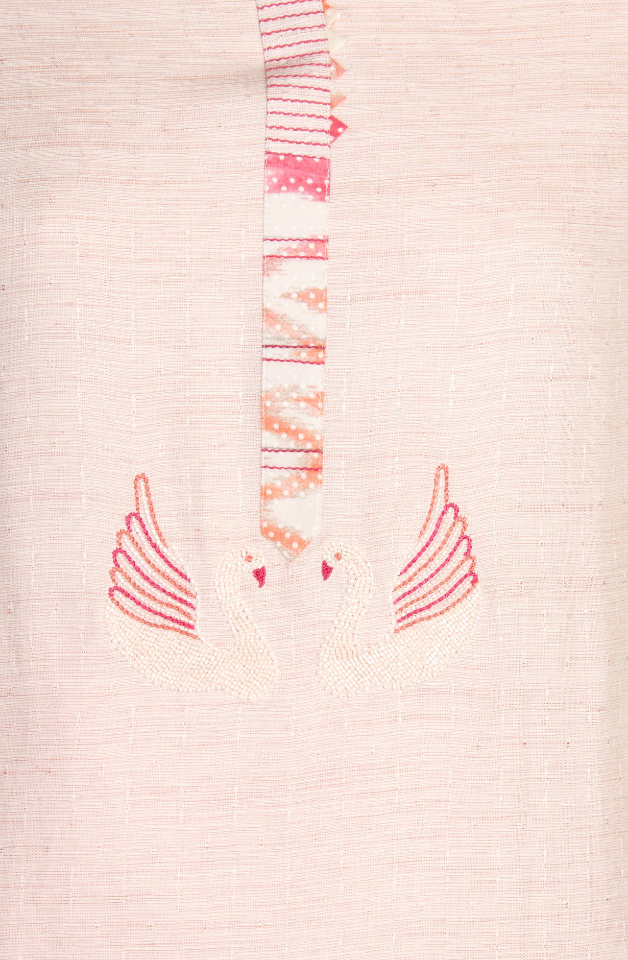 Baby Pink Cotton Salwar Kameez with Beautiful Dupatta - 984-RGIS10061