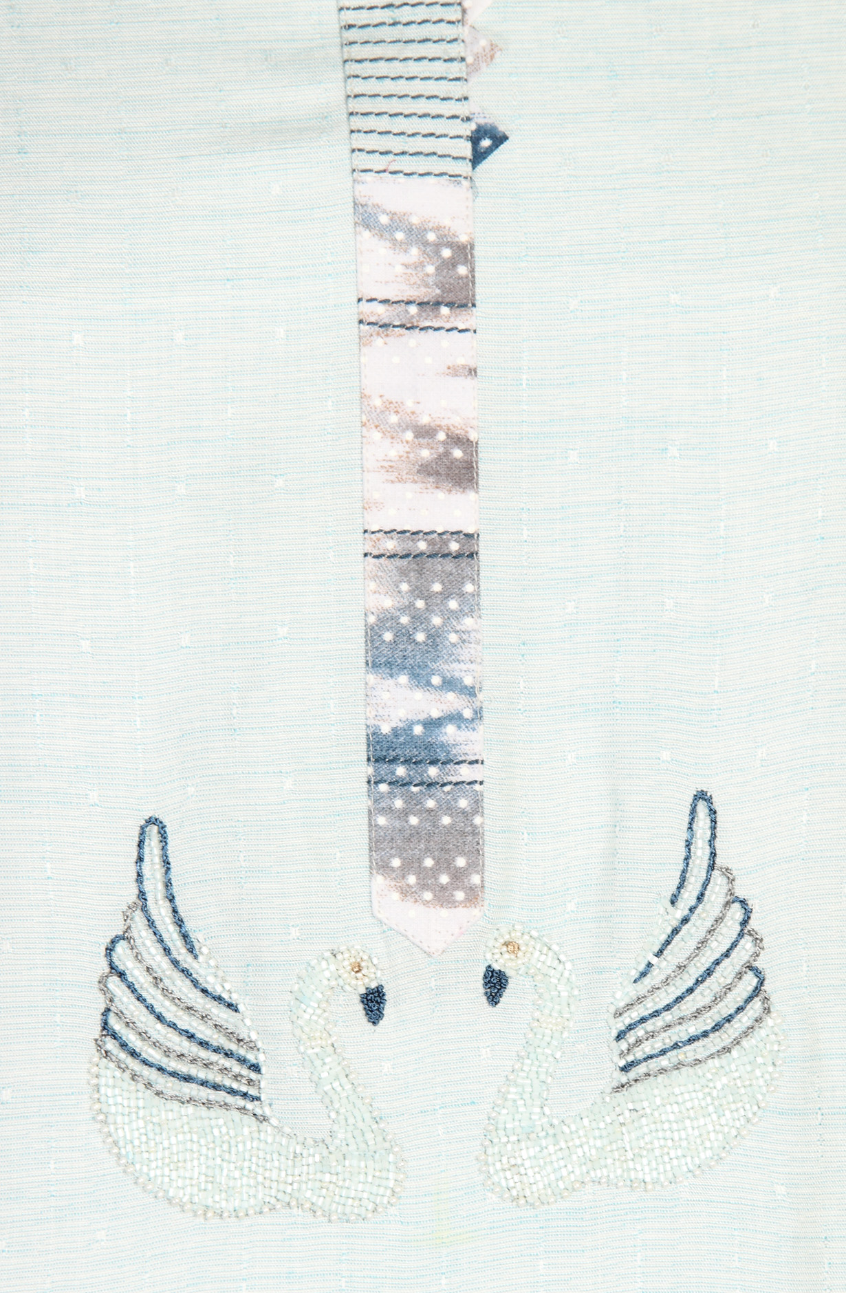 Sky Blue Cotton Salwar Kameez with Beautiful Dupatta - 984-RGIS10061A