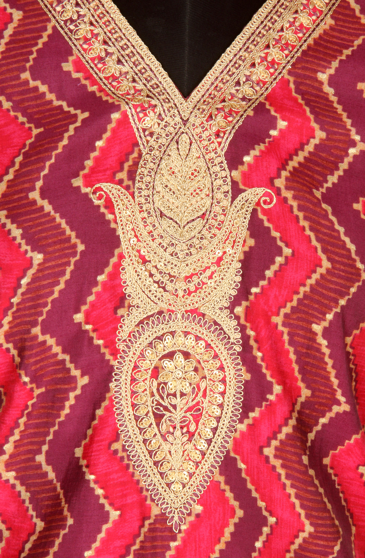 Purple Modal Cotton Unstitched Suit with Dupatta - 993-16156A