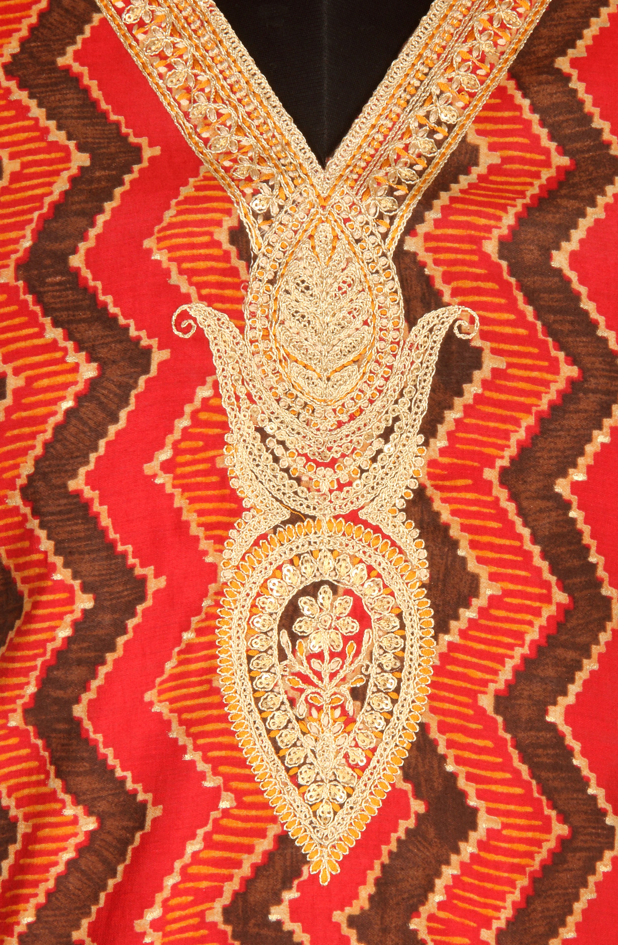 Maroon Modal Cotton Unstitched Suit with Dupatta - 993-16156B