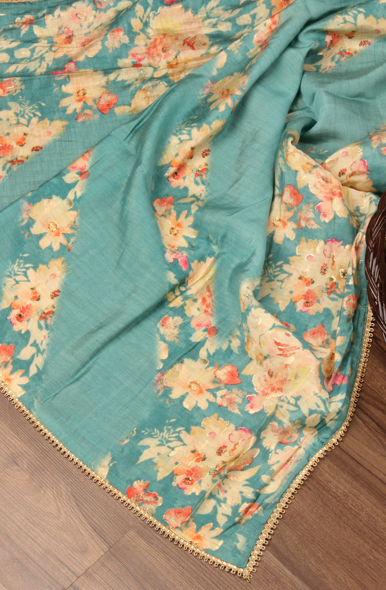 Multi-coloured Beautiful Modal Unstitched Salwar Kameez - 993-16325A