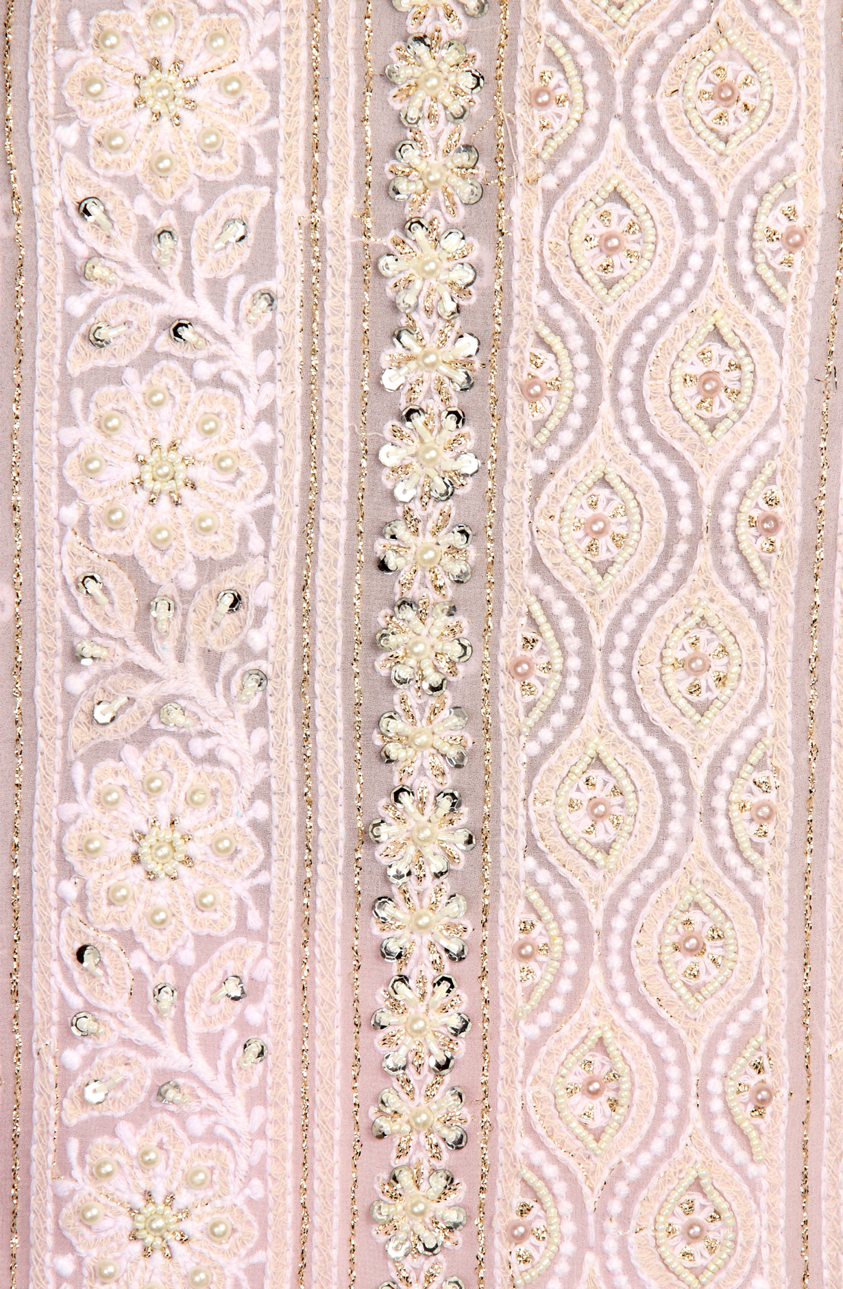 Lavender Designer Georgette Salwar Kameez with Chiffon Dupatta - 999-21078