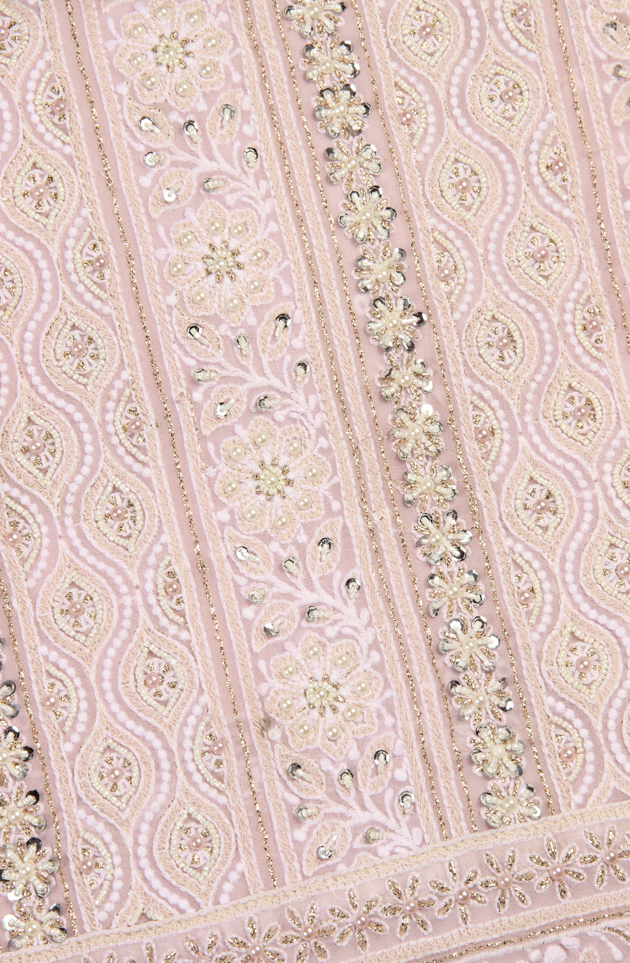 Lavender Designer Georgette Salwar Kameez with Chiffon Dupatta - 999-21078