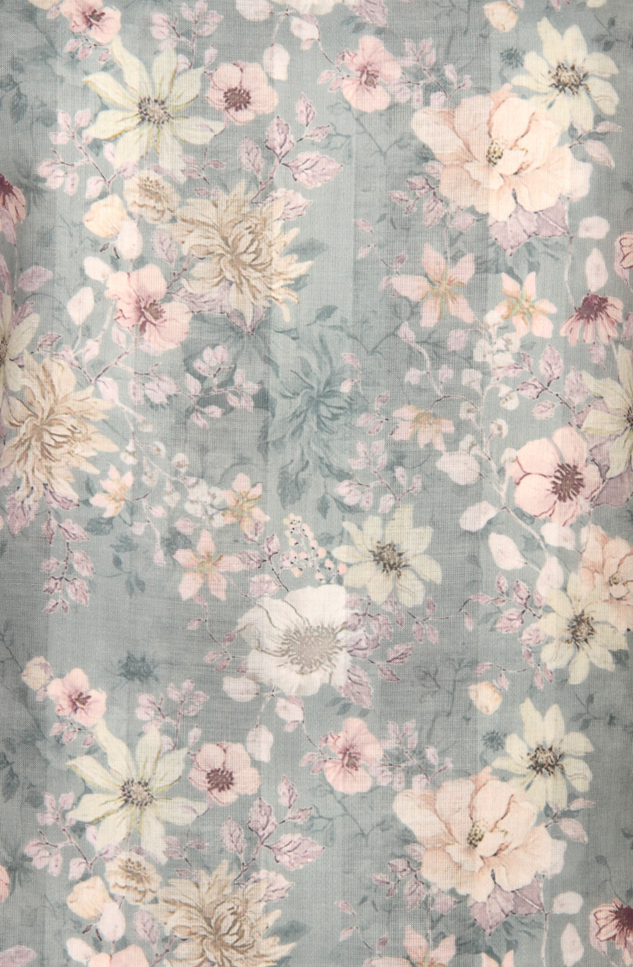 Pastel Green Exclusive Cotton Suit-sets with Chiffon Dupatta - AIS1401A