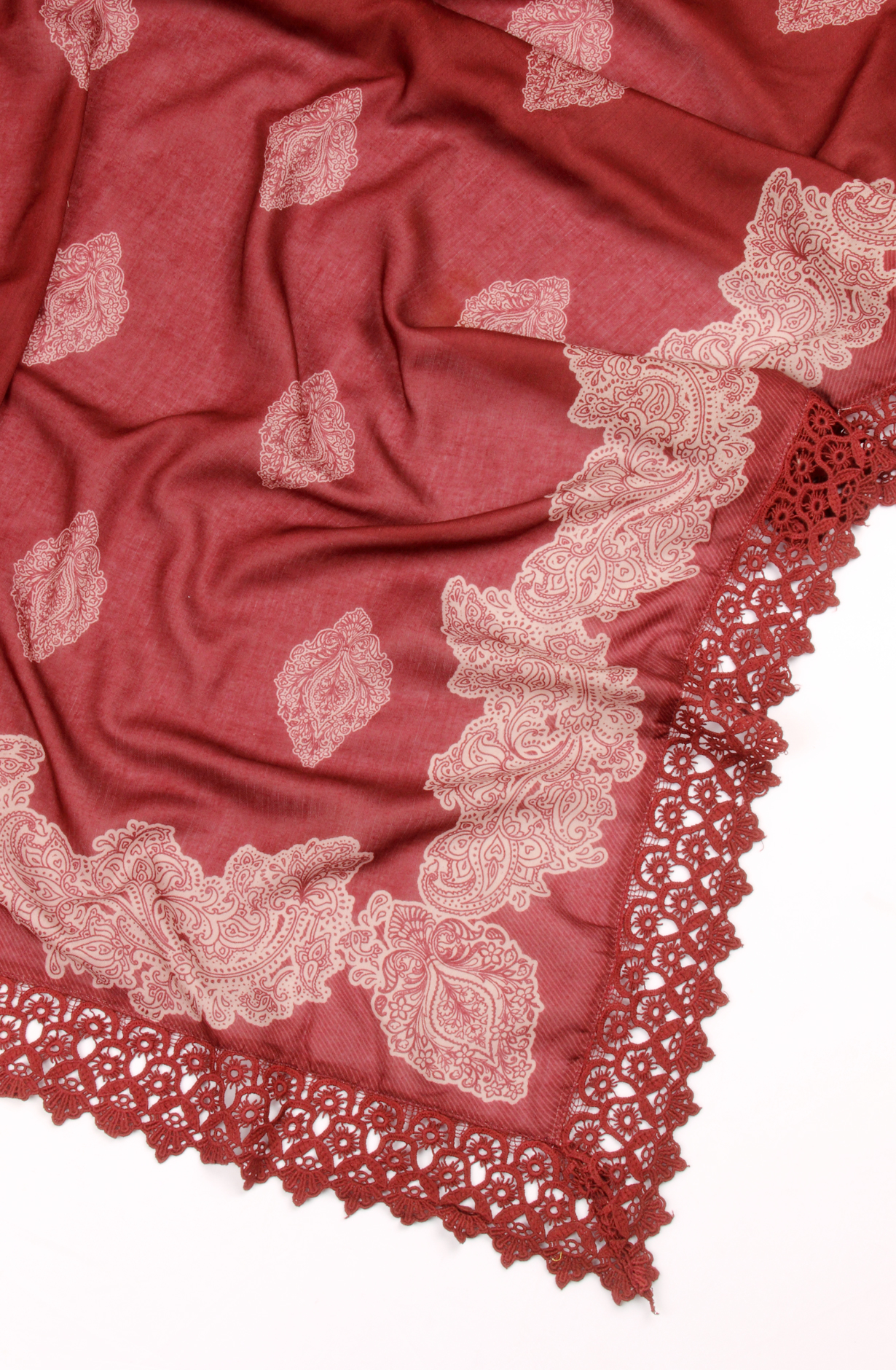 Beige Pashmina Winter Wear Unstitched Salwar Suit - AZI1618