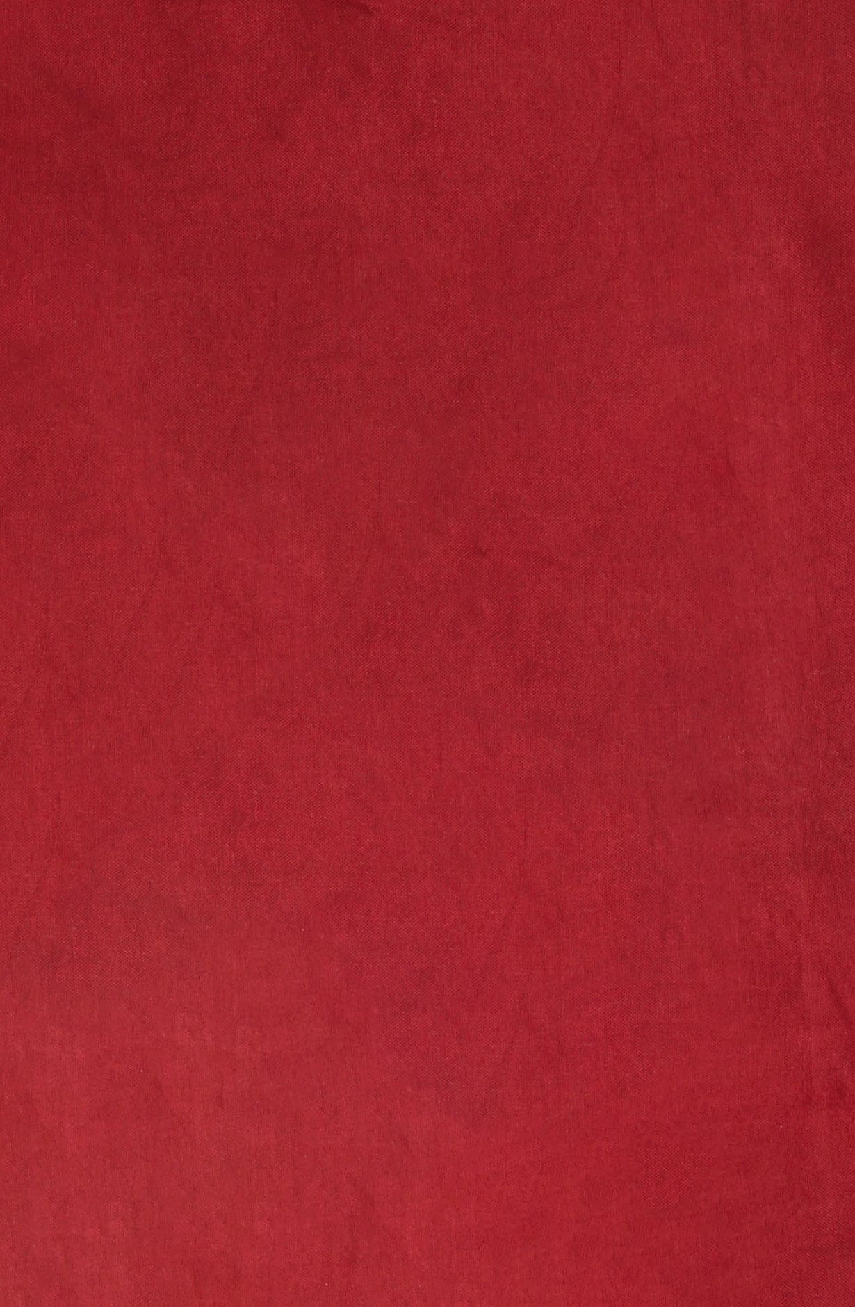 Maroon Chanderi Unstitched Festive Wear Suit - BNFCHN4191A