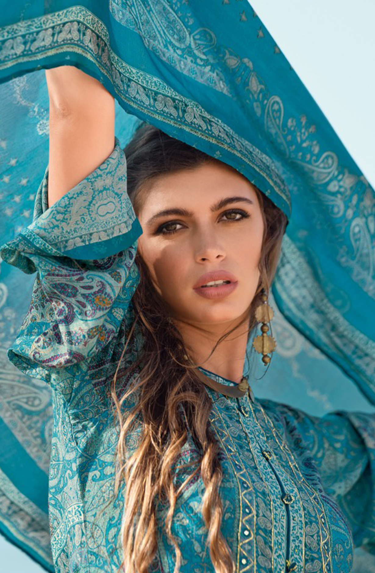 Crepe Unstitched Beautiful Suit - Set - CRECS01