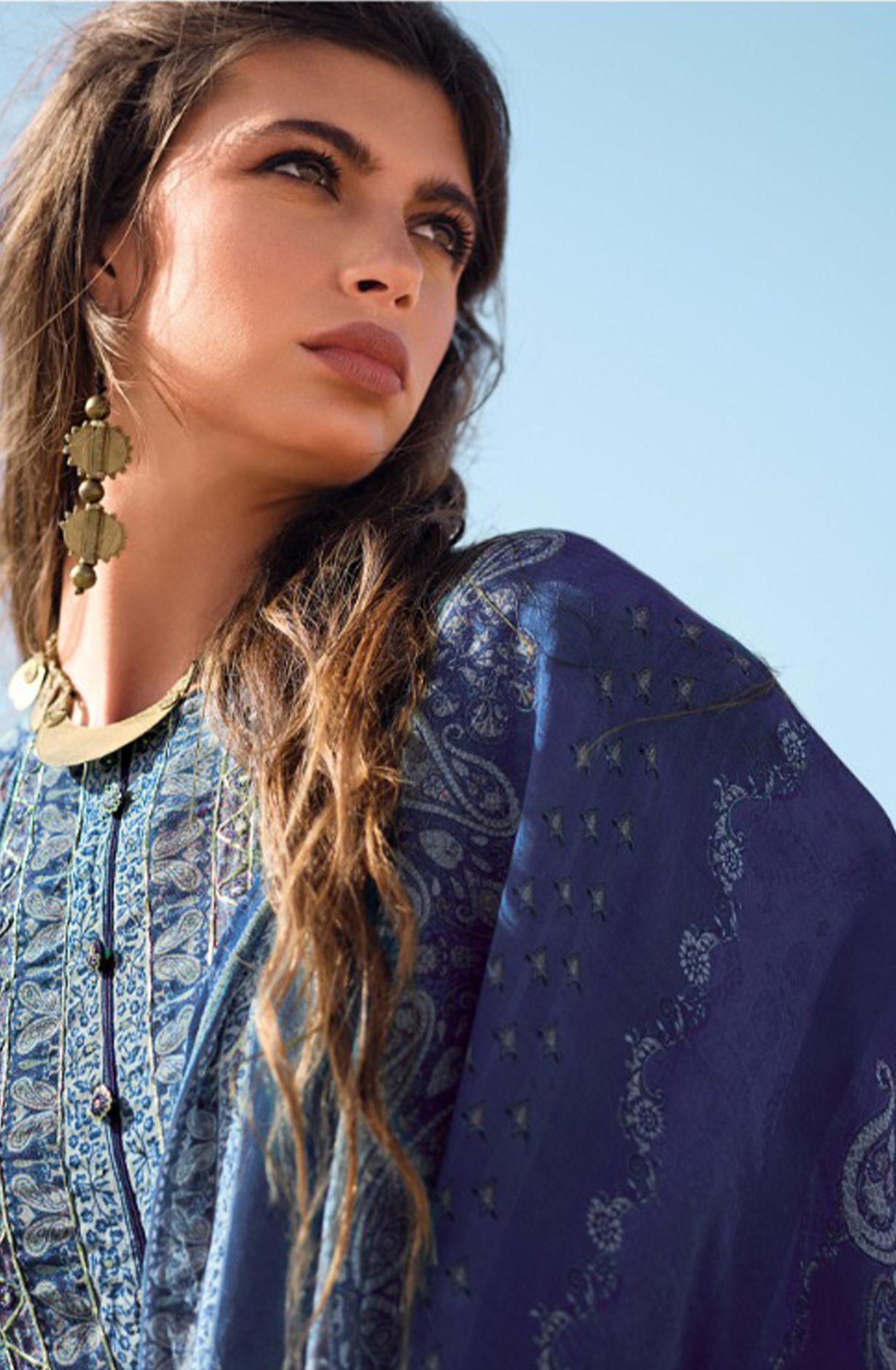 Crepe Unstitched Beautiful Suit - Set - CRECS06