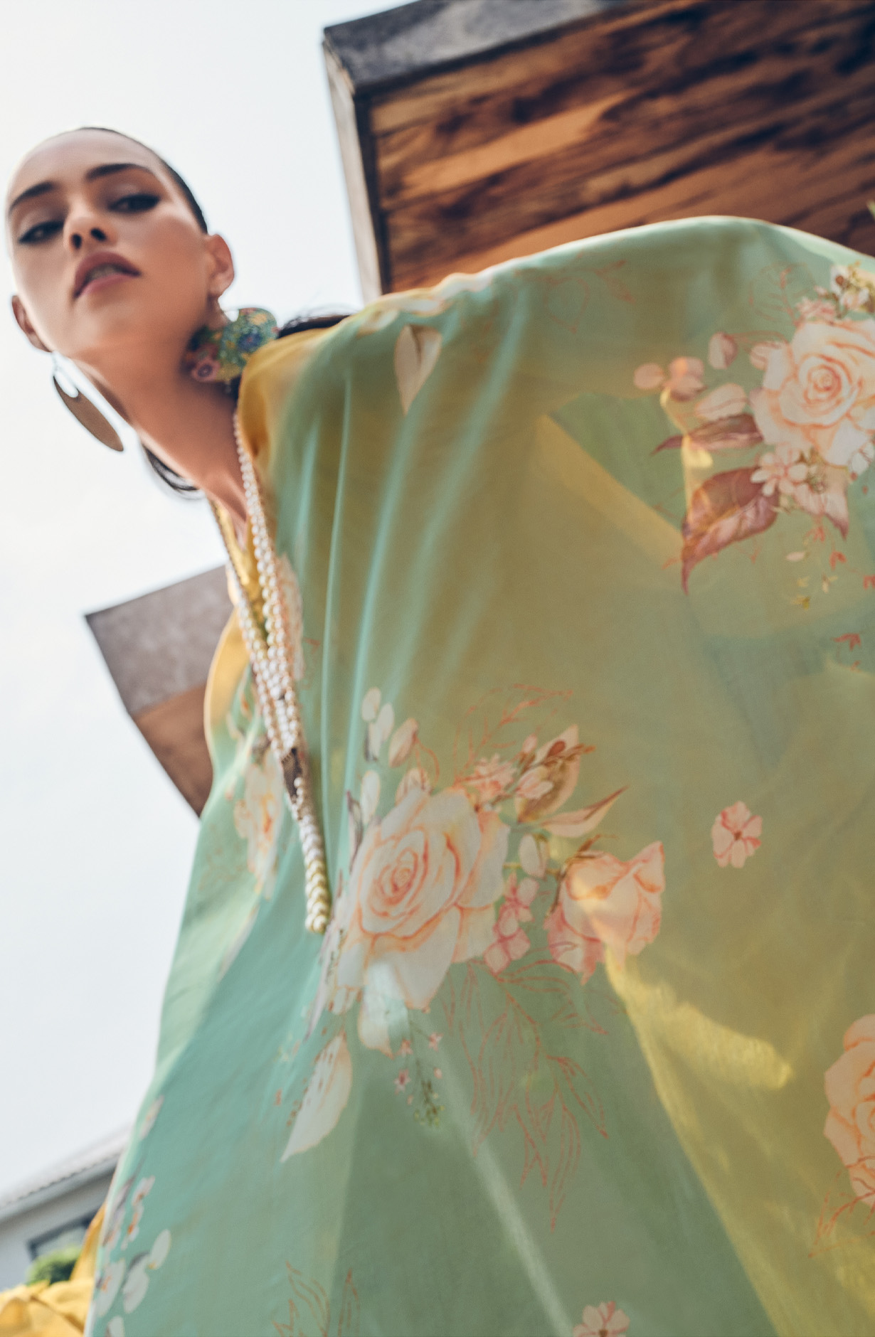 Yellow Cotton Digital Print with Embroidery Salwar Suit - RIH03