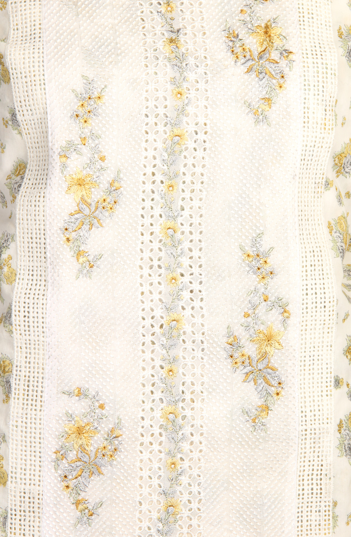 Multi-coloured Pure Cotton Digital Printed Salwar Kameez with Chiffon Dupatta - GARNPJ3030A