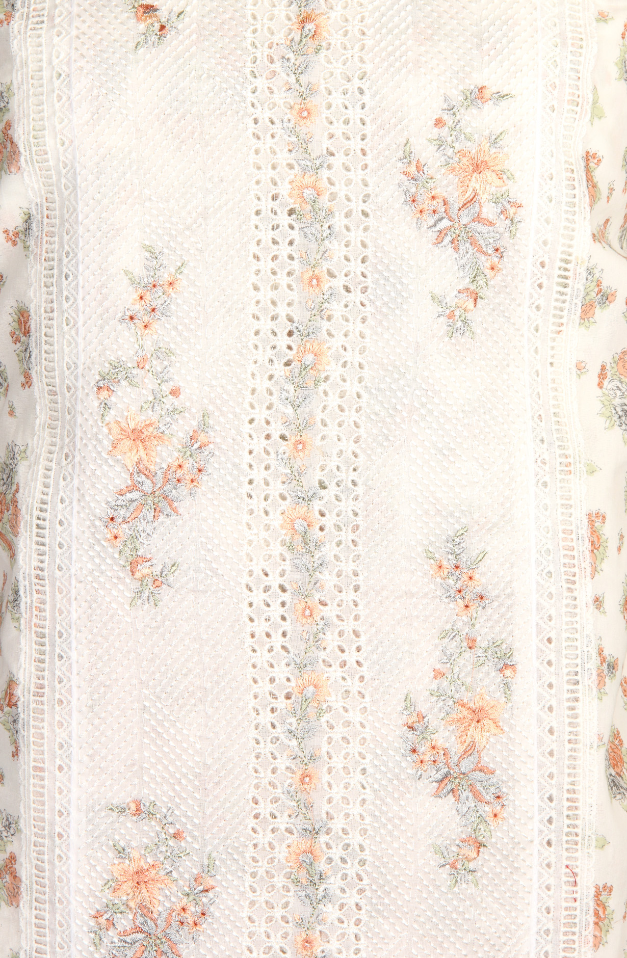 Multi-coloured Pure Cotton Digital Printed Salwar Kameez with Chiffon Dupatta - GARNPJ3030B