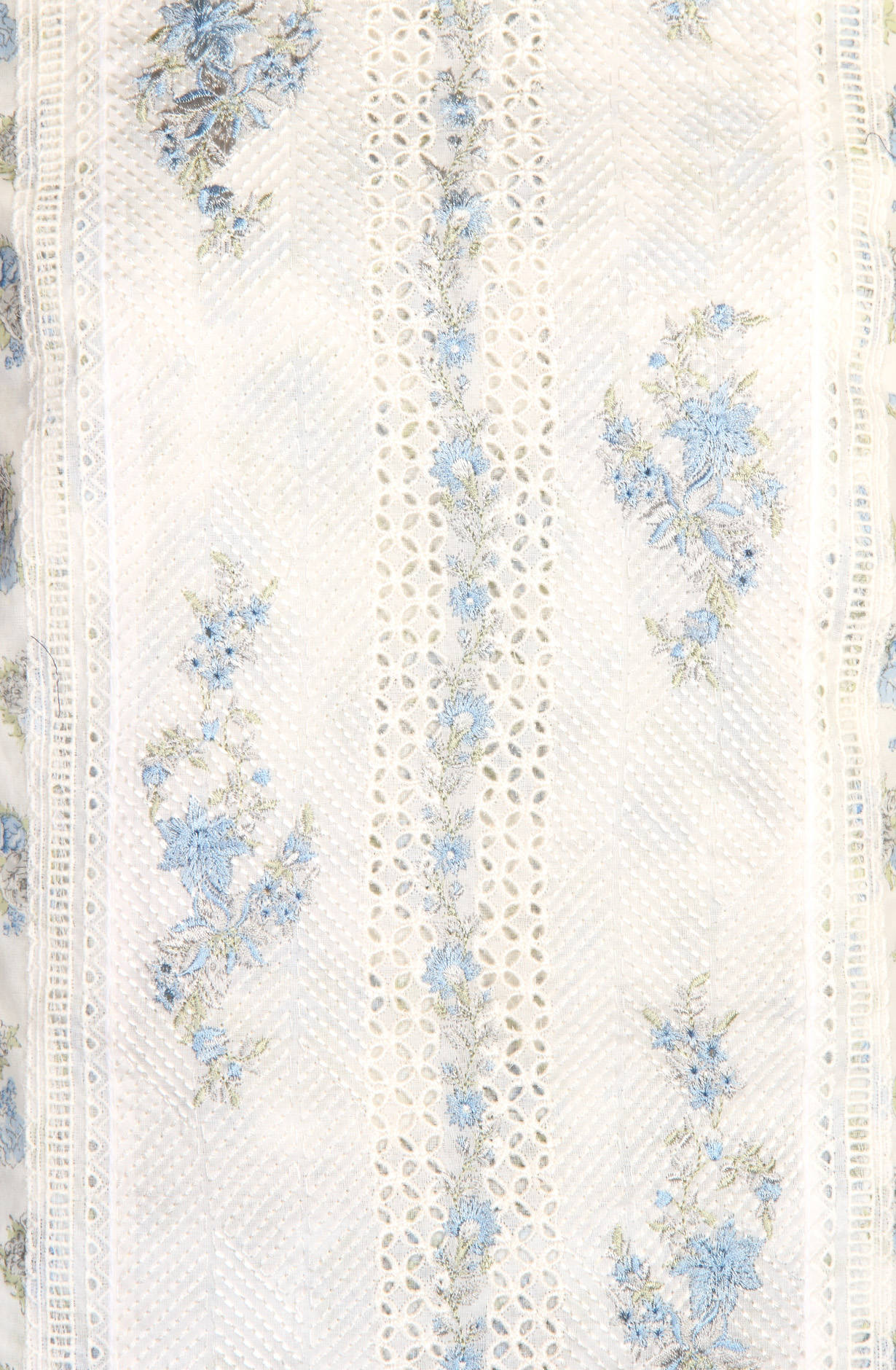 Multi-coloured Pure Cotton Digital Printed Salwar Kameez with Chiffon Dupatta - GARNPJ3030C