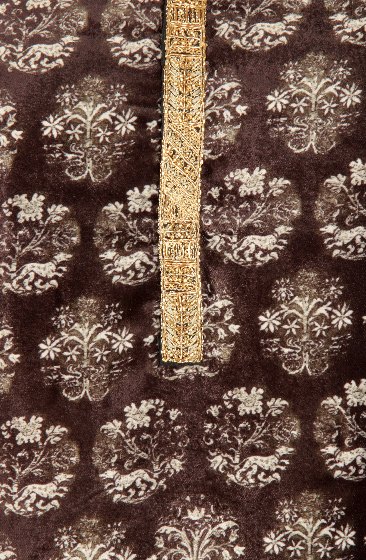 Black Velvet Winter Wear Unstitched Salwar Kameez - GIR8744A