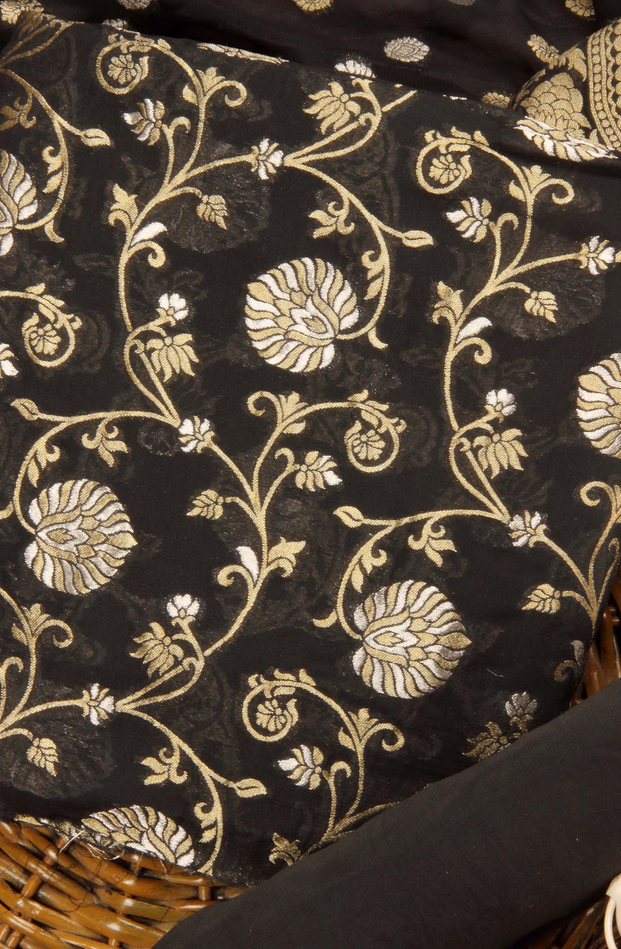 Black Designer Georgette Festive Wear Suit with Dupatta - GM7509-BLACK