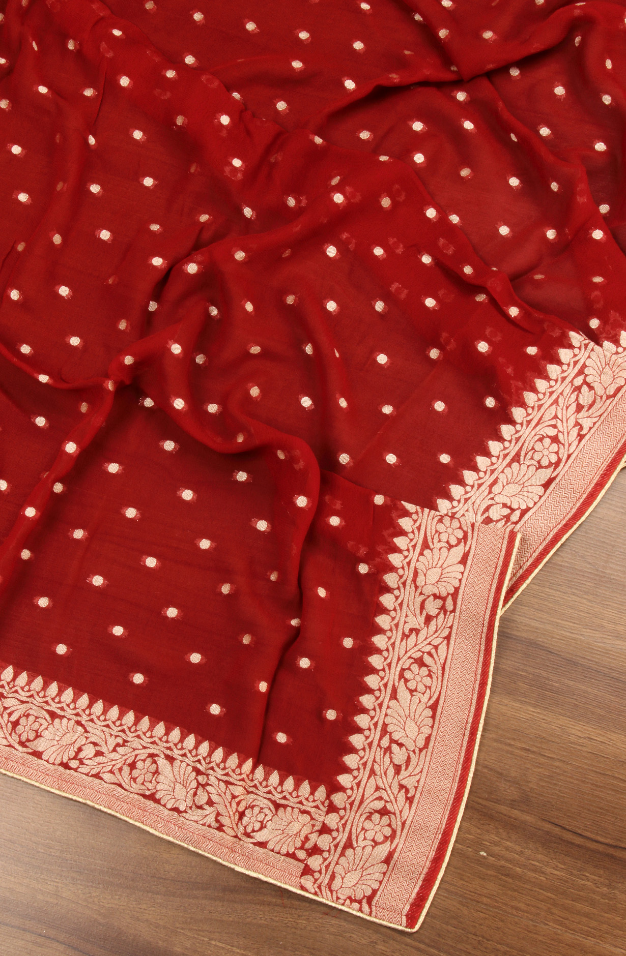 Maroon Georgette Festive Wear Unstitched Salwar Kameez - GP7451-5Y