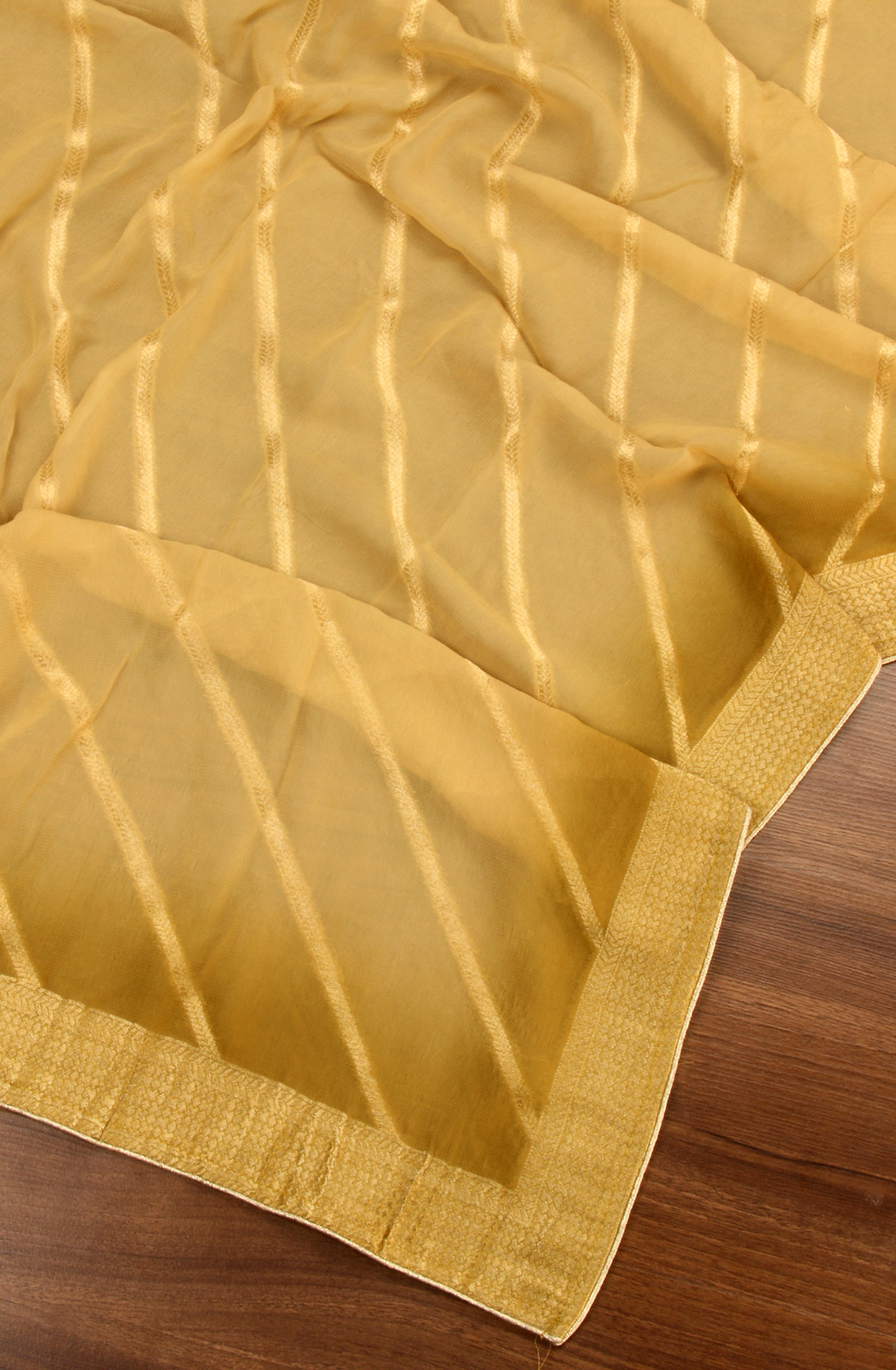 Mehndi Georgette Festive Wear Unstitched Salwar Kameez - GP7458-2341C